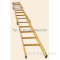 Insulated FRP single straight ladder Fiberglass ladder